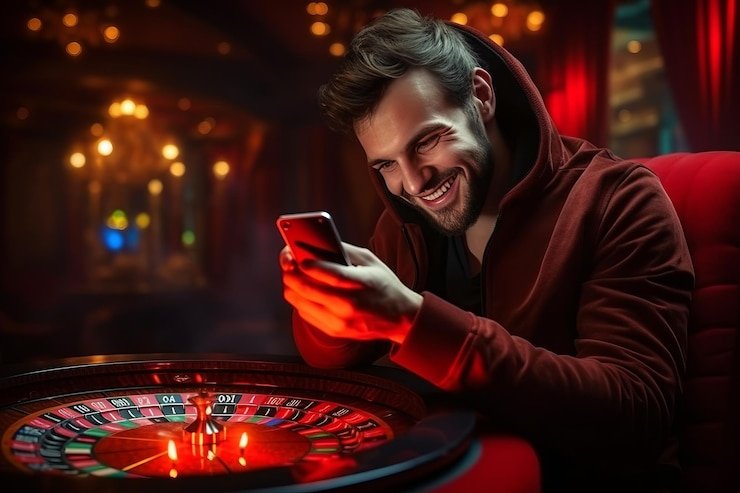 Antarmuka aplikasi mahkota slot untuk Android dengan menu navigasi utama