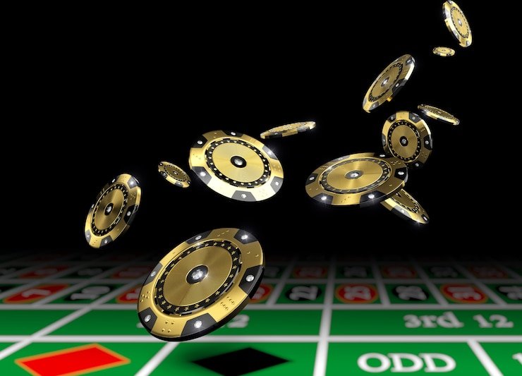 Tampilan meja roulette live dealer di mahkota slot dengan roda permainan dan area taruhan jelas terlihat
